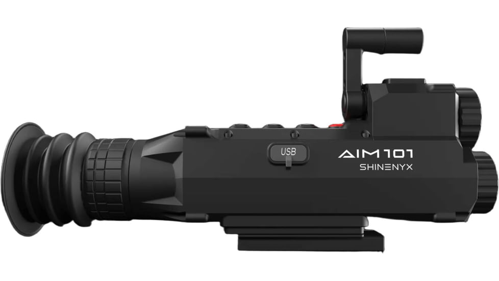 Shinenyx AIM101 384 5.2x48mm Thermal Imaging Rifle Scope, Black, AIM101