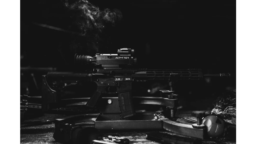 Shinenyx AIM101 384 5.2x48mm Thermal Imaging Rifle Scope, Black, AIM101