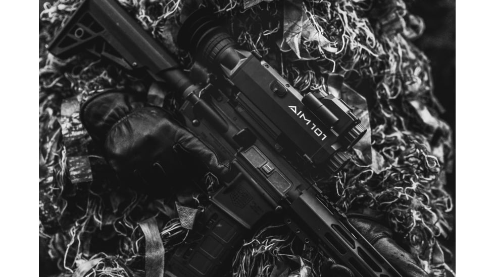 Shinenyx AIM101 384 5.2x48mm Thermal Imaging Rifle Scope, Black, AIM101