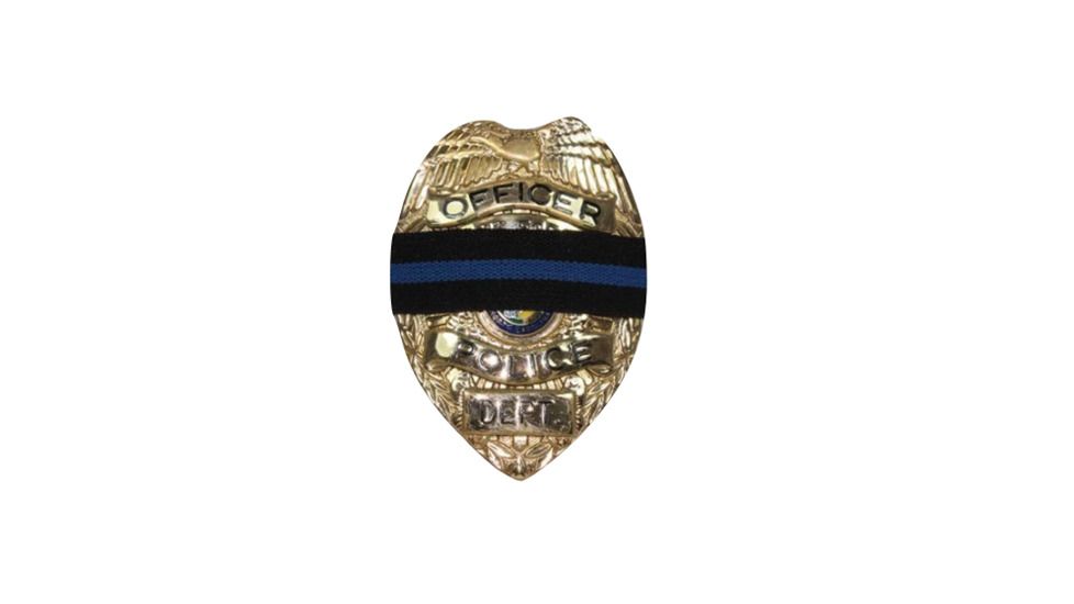 Blue Line Mourning Band