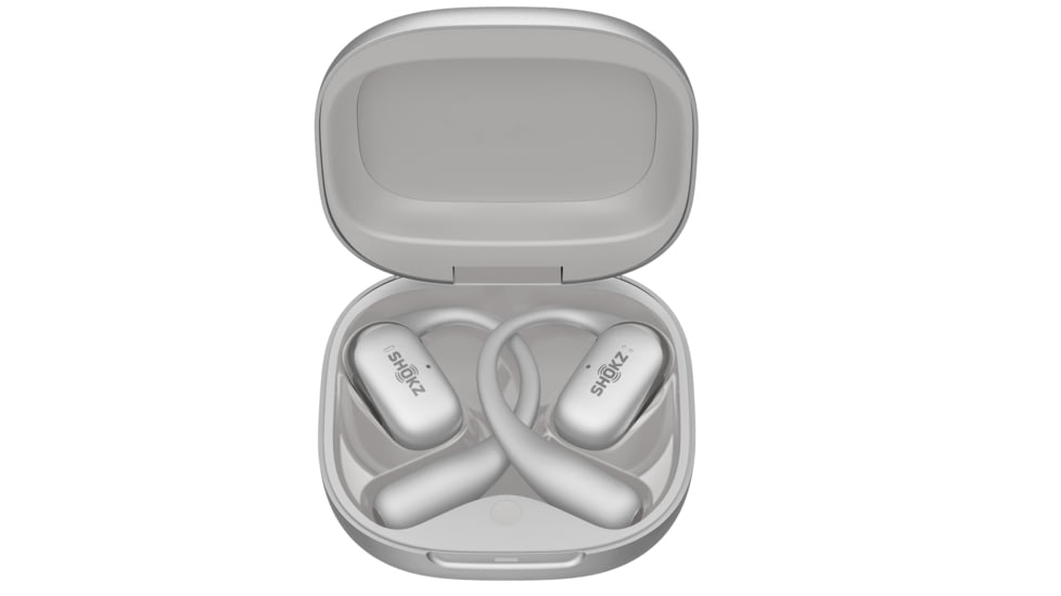 Shokz Two Plus Headphone, Grey, Standard, T921-ST-GY-US