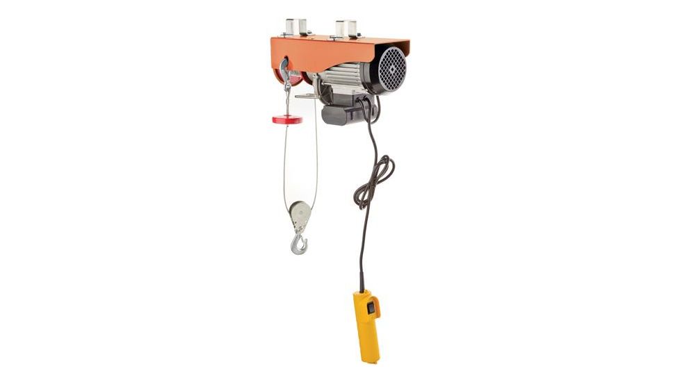 Shop Fox Electric Hoist w/ 5.5in. Long Cord, 440 lb. One-Line Capacity/880 lb. Two-Line Capacit D4077