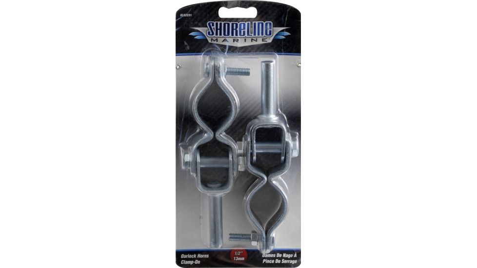 Shoreline Marine Clamp-On Oarlocks Horns 052231