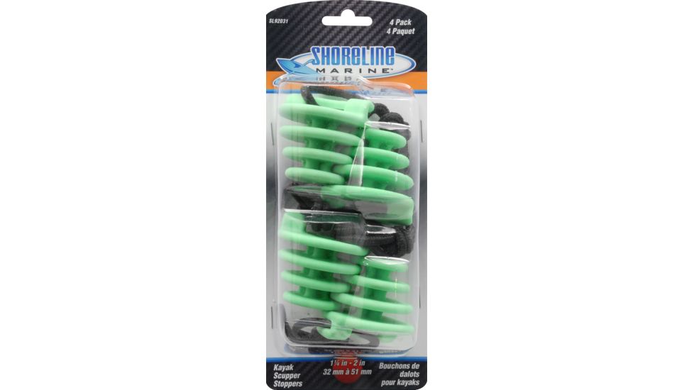 Shoreline Marine Kayak Scupper Stopper - 4 Pack 123911