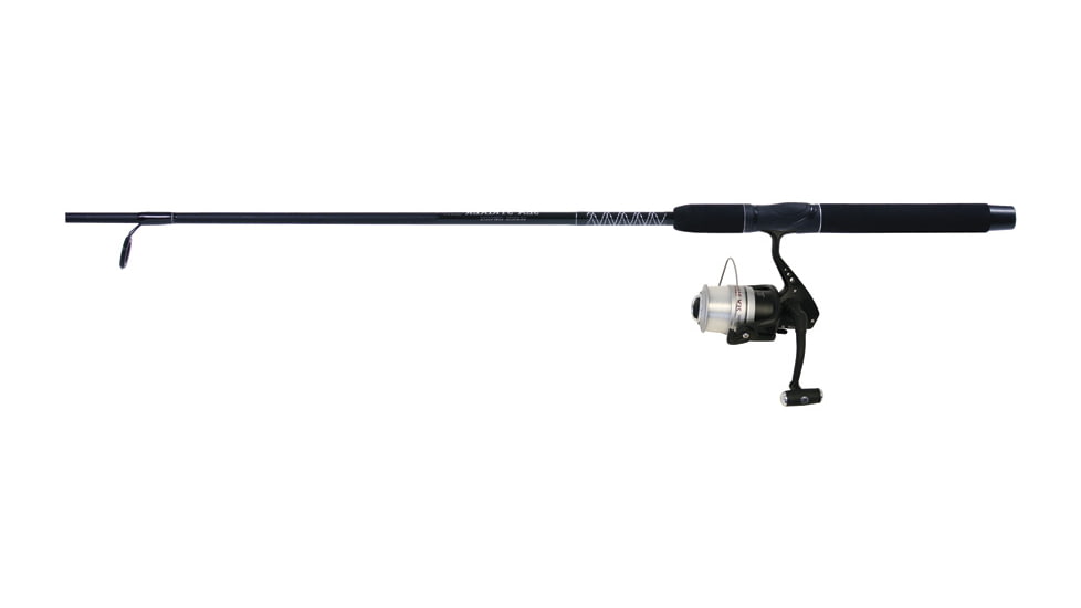 Shur Strike Spinning Combo 6'6" 2-PC Black/Silver w/Line, ST40/FST66B-2