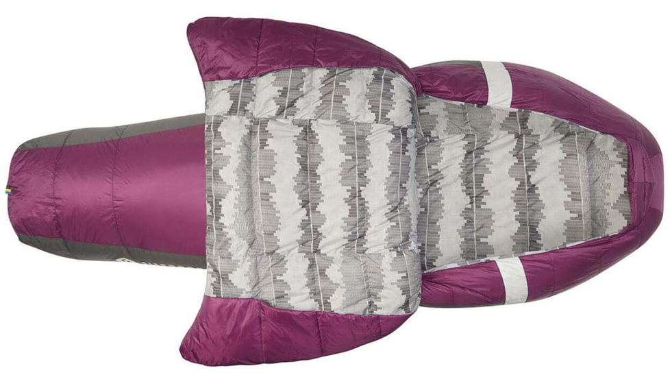 Sierra Designs Backcountry Bed 650F 20 Deg Sleeping Bag - Womens, Purple, Regular, 70603920R