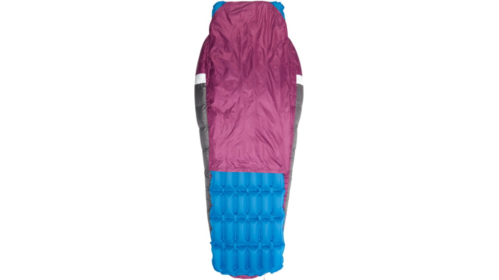Sierra Designs Backcountry Bed 650F 20 Deg Sleeping Bag - Womens, Purple/White/Grey, Regular, 70603924R