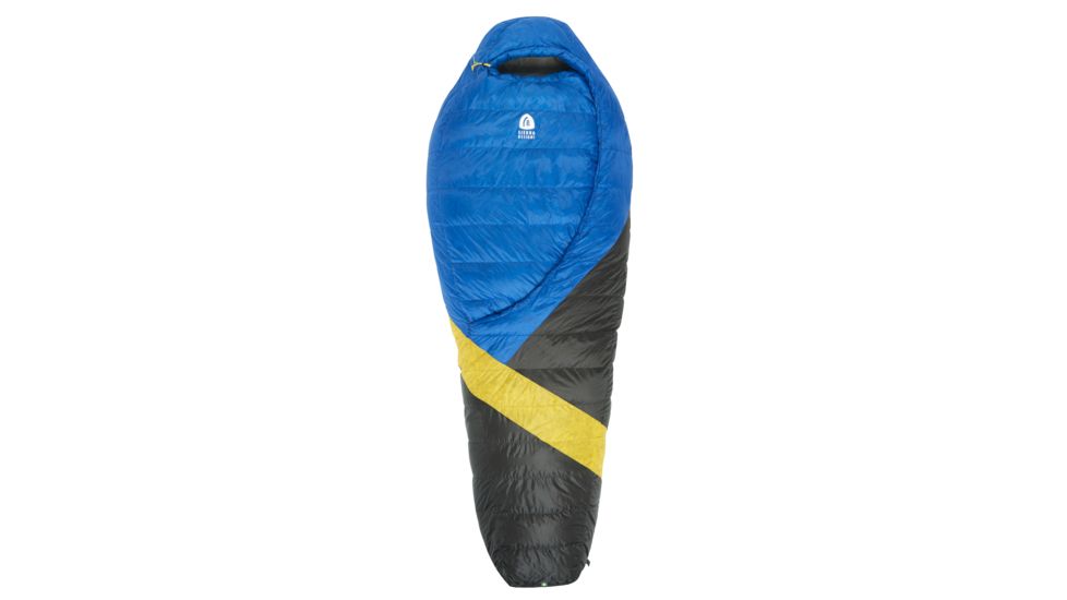Sierra Designs Cloud 800 Dridown 35 Deg Reg, Blue, Yellow, Peat 70607218R