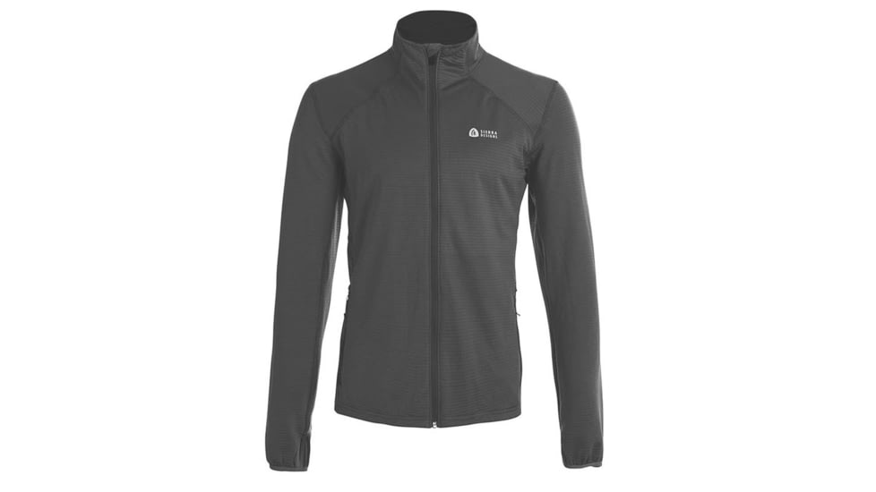 Sierra Designs Cold Canyon Full-Zip Fleece Jacket - Mens, Black/Black, Small, 25595019BK-SM