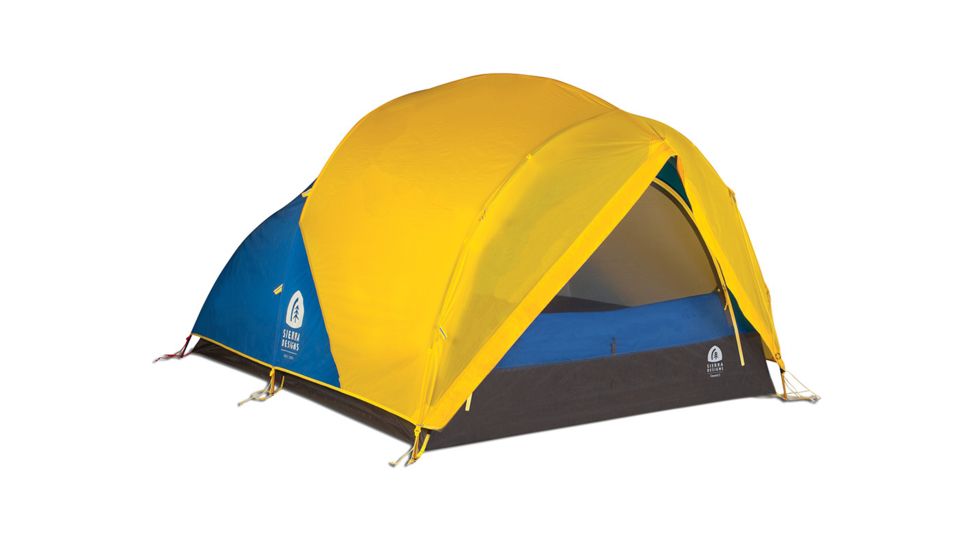 Sierra Designs Convert 2 Tent - 2 Person, 4 Seasons-Yellow/Blue