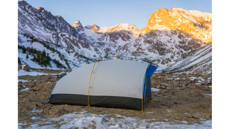 Sierra Designs Convert 2 Tent - 2 Person, 4 Seasons-Yellow/Blue