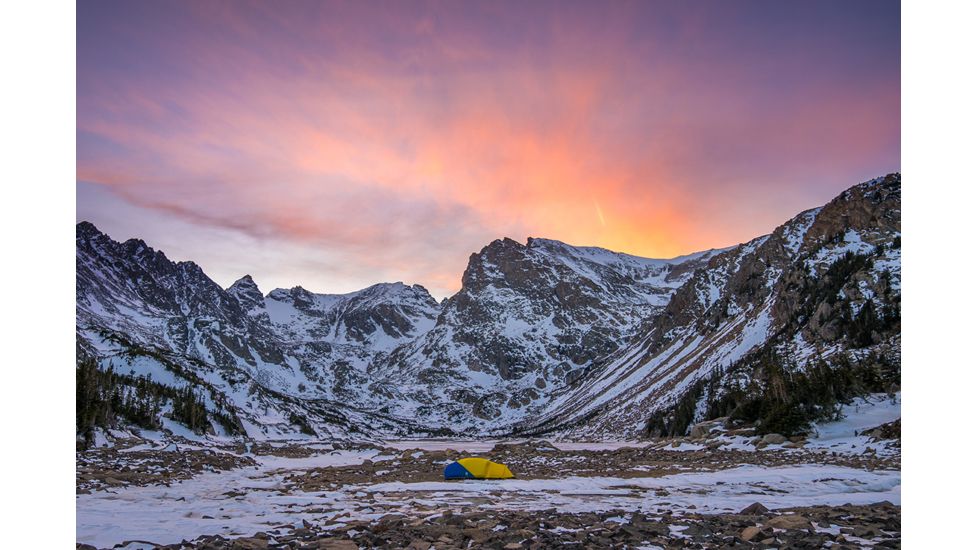 Sierra Designs Convert 2 Tent - 2 Person, 4 Seasons-Yellow/Blue