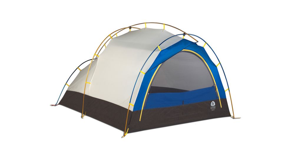 Sierra Designs Convert 2 Tent - 2 Person, 4 Seasons-Yellow/Blue