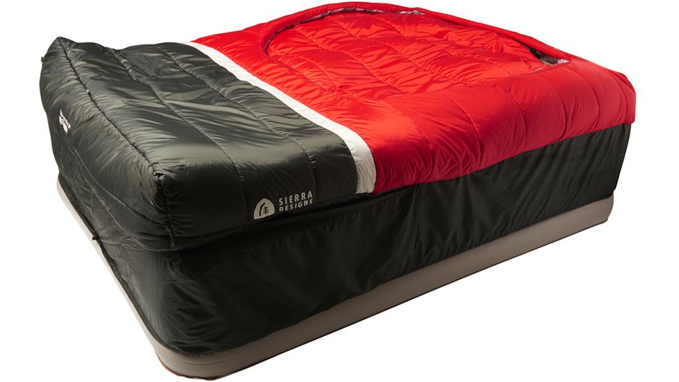 Sierra Designs Frontcountry Bed 20F Degrees Sleeping Bags, Queen, 70618320Q