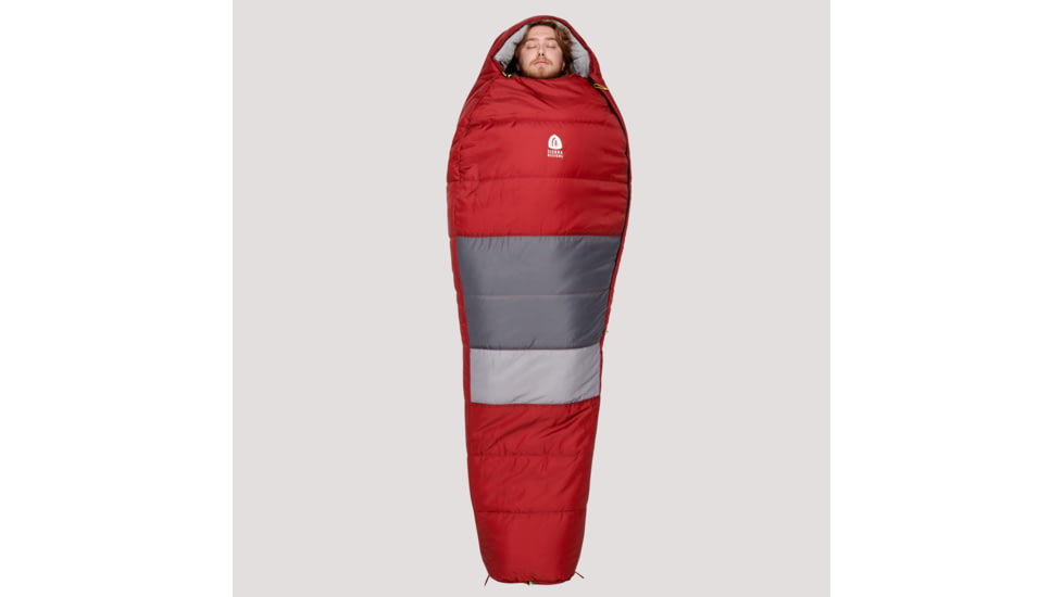 Sierra Designs Middle Mountain Mummy 20 Deg Sleeping Bag, 80in, 77620822