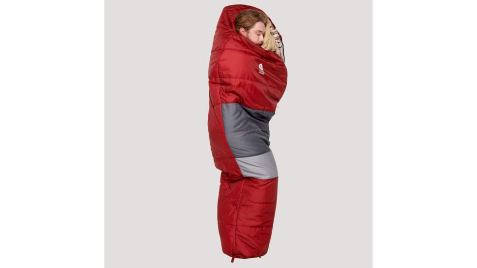 Sierra Designs Middle Mountain Mummy 20 Deg Sleeping Bag, 80in, 77620822