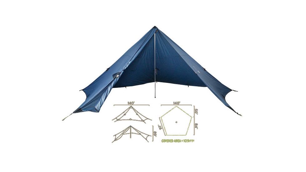 Sierra Designs Origami 4 UL Shelter- 4 Person, 3 Season
