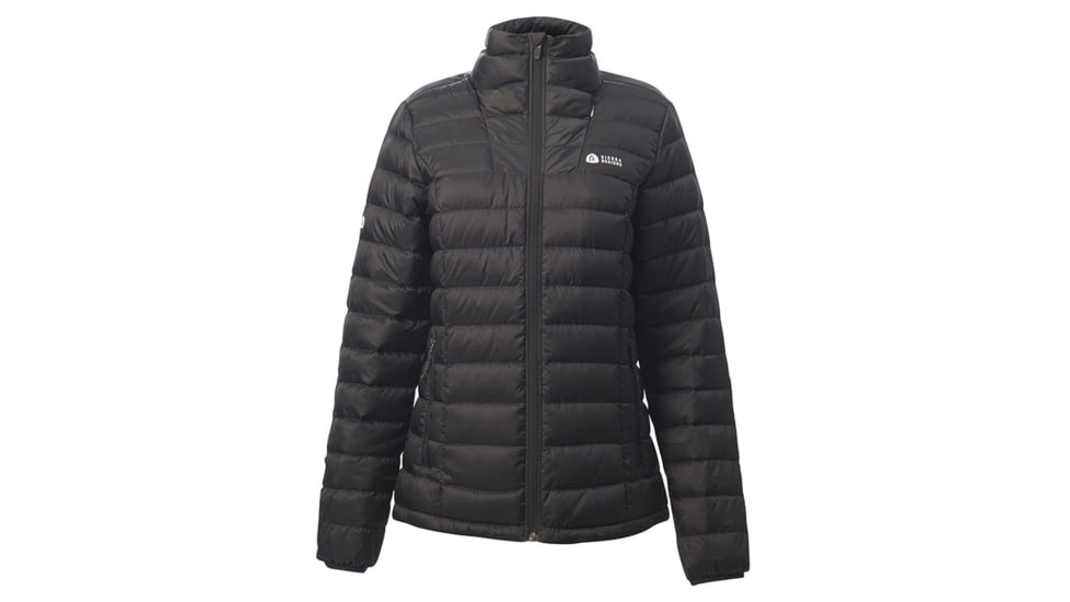 Sierra Designs Sierra Jacket - Womens, Black/Black, Extra Large, 3551619BK-XL