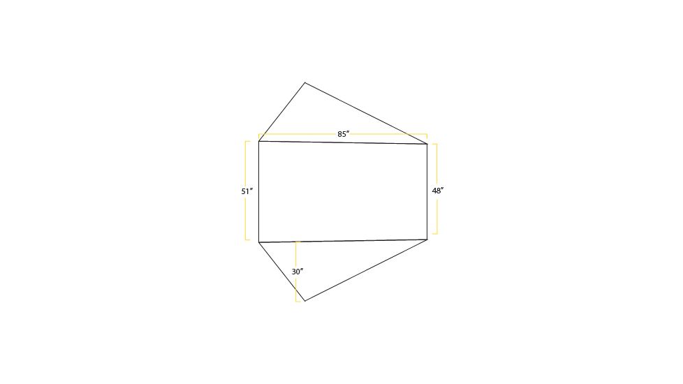 Sierra Designs Sweet Suite 2 Tent - 2 Person, 3 Season-Blue/Yellow