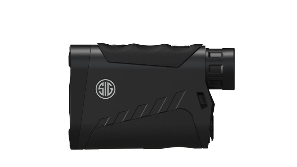 SIG SAUER Buckmasters 6x22mm Laser Rangefinder 1500, Red Illuminated Display, Black, Small, SOK15601