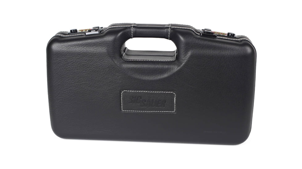 SIG SAUER Executive Case, Black Leather/Black Interior, 2018PL-EXEC/6013-SIG
