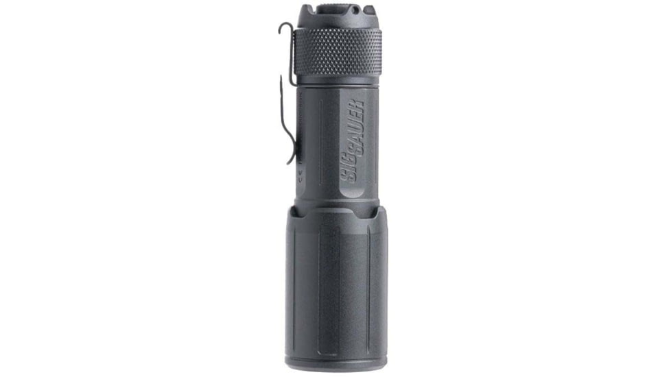 SIG SAUER FOXTROT-EDC Compact Rechargeable Flashlight, 1,350 Lumens, Black, SOFEC001