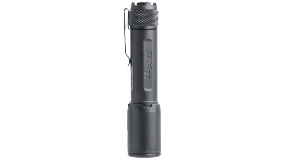 SIG SAUER FOXTROT-EDC Full-Size Rechargeable Flashlight, 1,350 Lumens, Black, SOFEF001