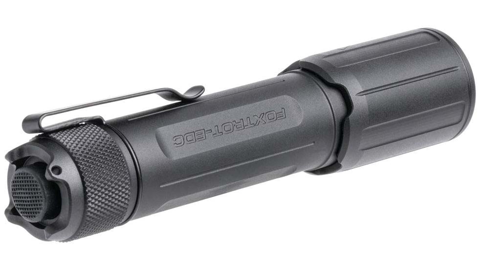 SIG SAUER FOXTROT-EDC Full-Size Rechargeable Flashlight, 1,350 Lumens, Black, SOFEF001