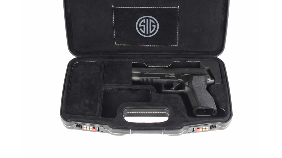 SIG SAUER Executive Case, Light Tan Leather/Brown Interior, 2018PL-EXEC/Brown-SIG