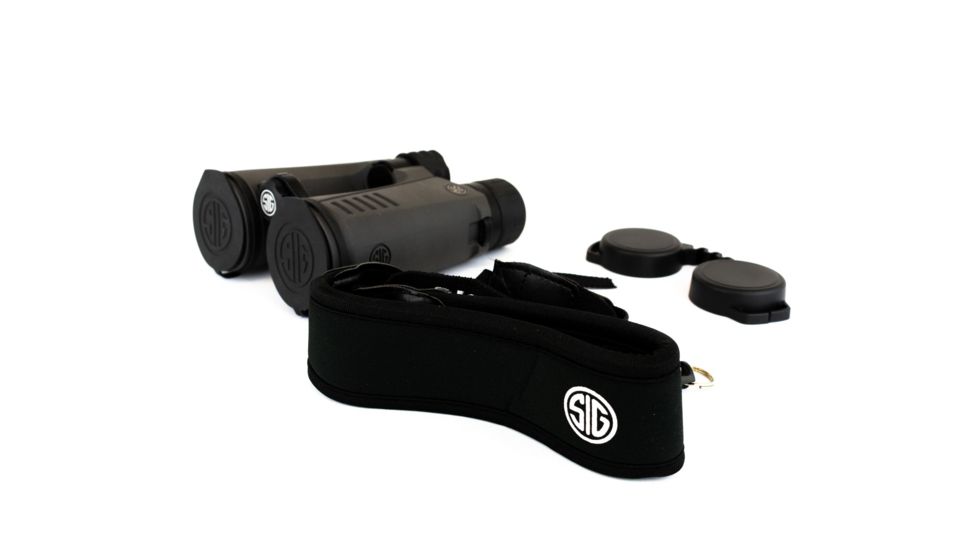 SIG SAUER Zulu7 10x42 Roof Prism Binocular w/HDX Glass, Graphite SOZ71001