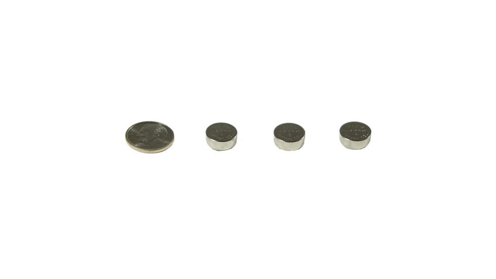 Sightmark AG13/LR44 Battery 3 Pack for Dual Shot Reflex Sights, 50 Cal Boresights, Universal Laser Boresights SM28014