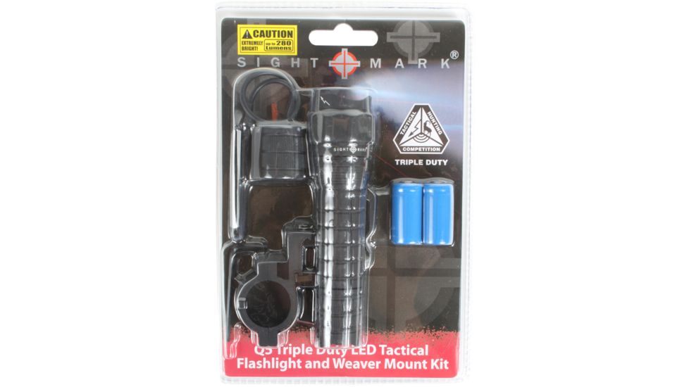 Sightmark Q5 Triple Duty Tactical Flashlight - Box SM73002K-BOX