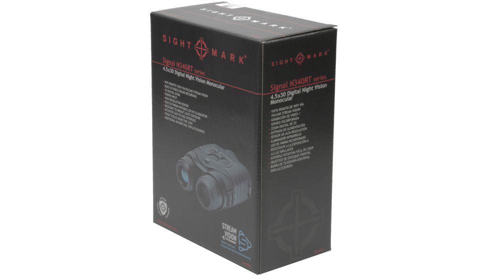 SightMark Signal 340RT Digital Night Vision Monocular, Black, SM18025