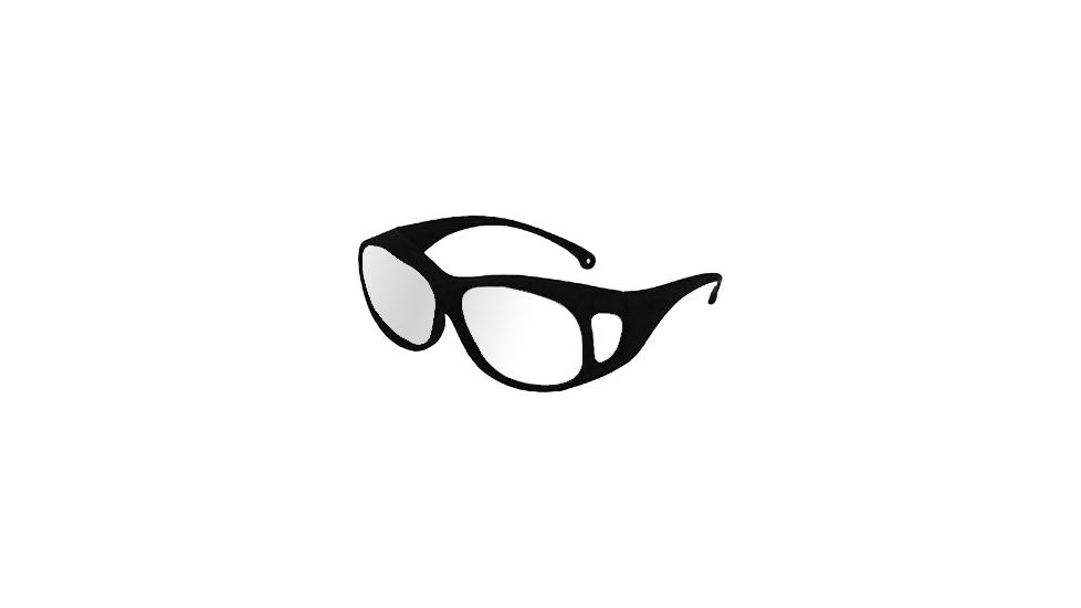 Silencio Safety Glasses w/ Black Frame &amp; Clear Lens 3015022 