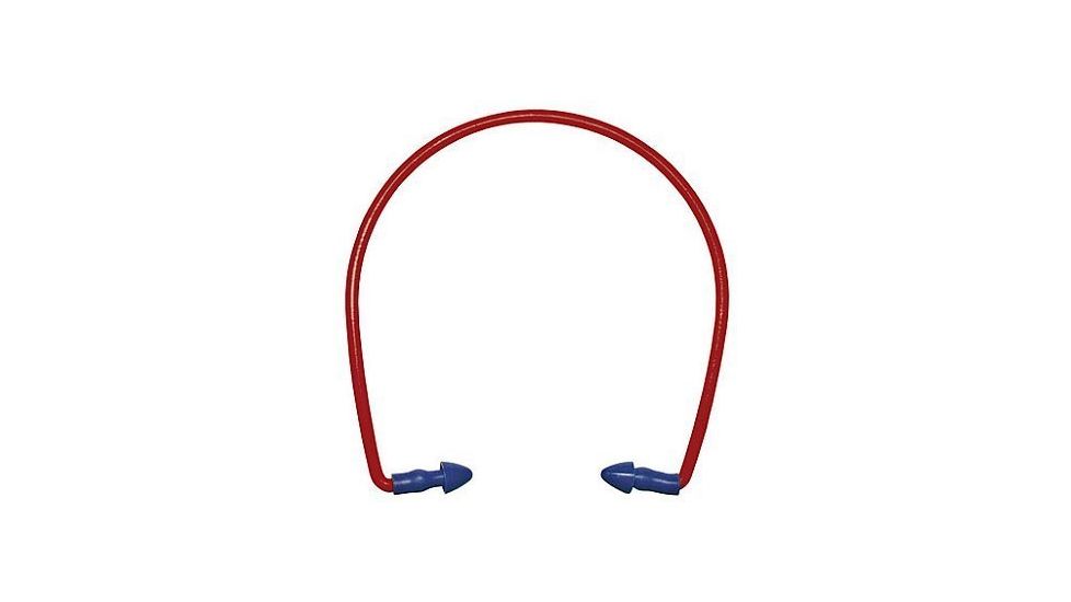 Silencio Silicone Blue Earplugs w/Yellow Plastic Neck Band 3010545