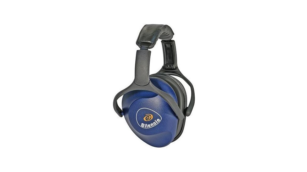 Silencio Streamline Profile Blue Earmuffs w/Ultra Soft Ear Cushions 3010466