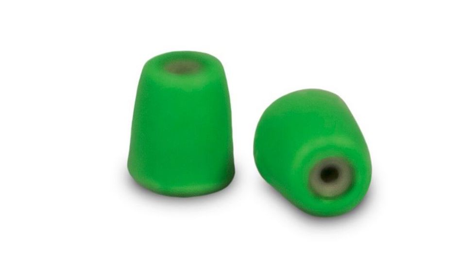Silynx Foam Ear Tips, High Noise, 10 Pairs, Green, Small ERC000002-C