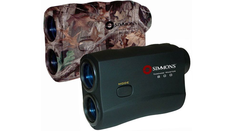 Simmons 800 Range Finder Yardage Master Laser Rangefinders w/ Speed Gun - Black 801445