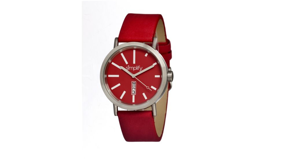 Simplify 0403 The 400 Watch, Red SIM0403