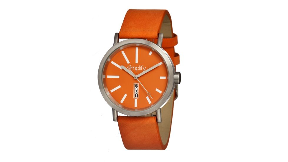 Simplify 0407 The 400 Watch, Orange SIM0407