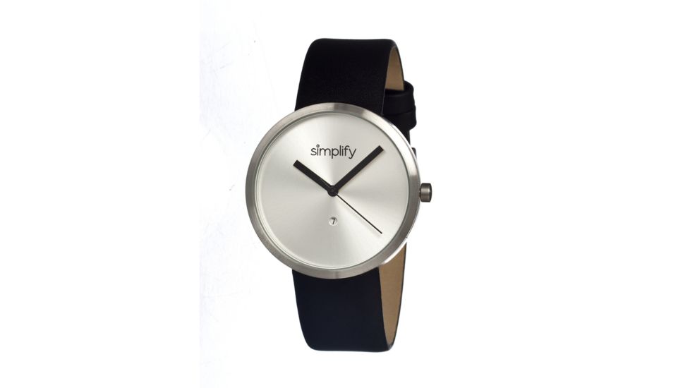 Simplify 1001 The 1000 Watch, Silver SIM1001