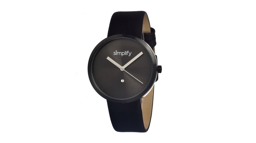 Simplify 1004 The 1000 Watch, Black SIM1004