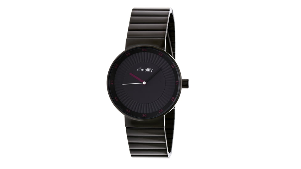 Simplify The 4600 Bracelet Watch, Black, Standard SIM4605