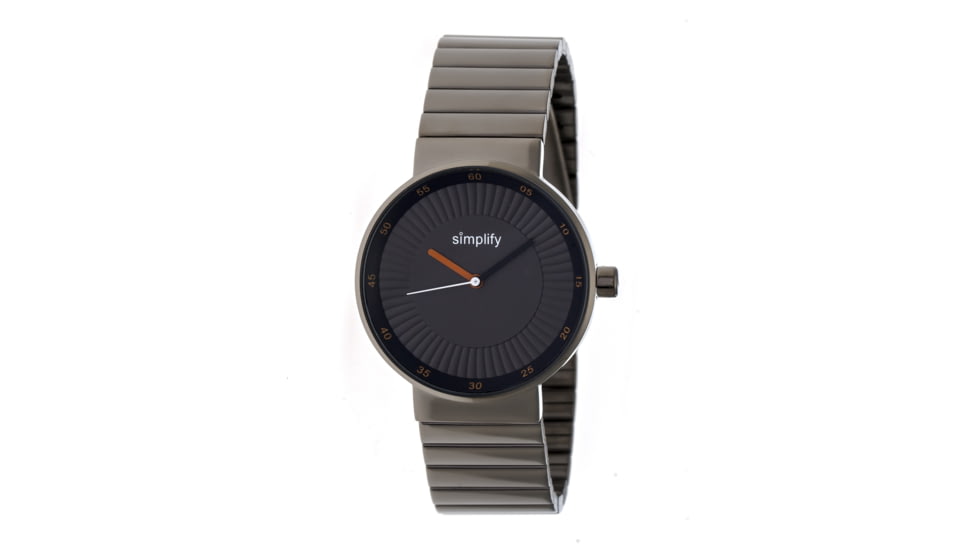Simplify The 4600 Bracelet Watch, Charcoal, Standard SIM4606
