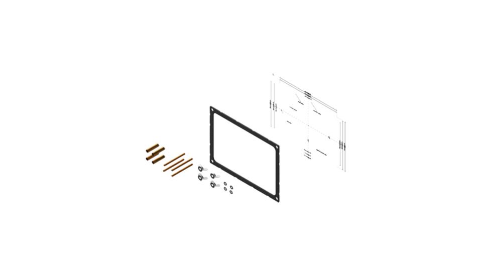 Simrad Dash Mount Kit, GO9 XSE/Vulcan 9, New Condition SIM-000-13699-001
