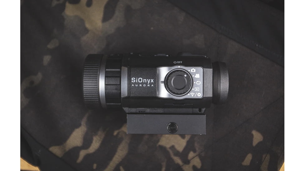 SiOnyx Picatinny Rail Mount for Aurora Black Digital Night Vision Camera, Black, A011100