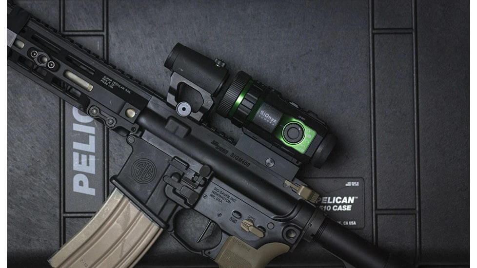 SiOnyx Picatinny Rail Mount for Aurora Black Digital Night Vision Camera, Black, A011100