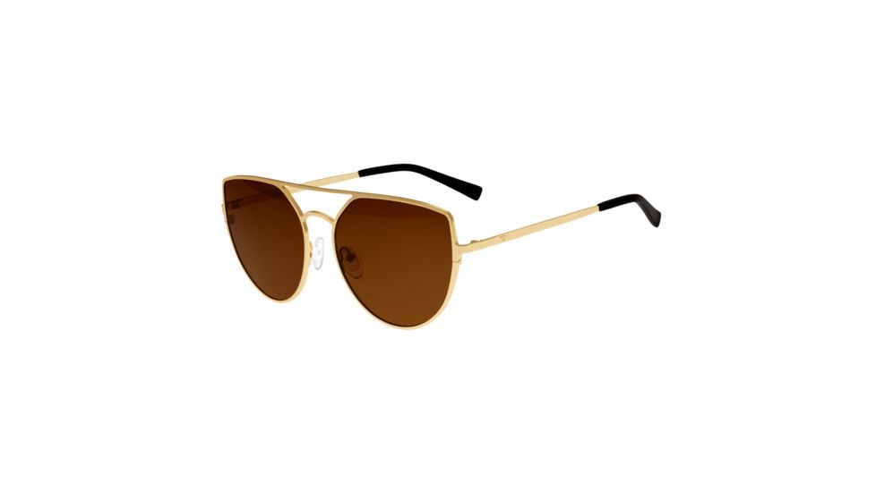 Sixty One Sunglasses Boar Polarized Sunglasses, Gold/Brown, One Size, SIXS144BN