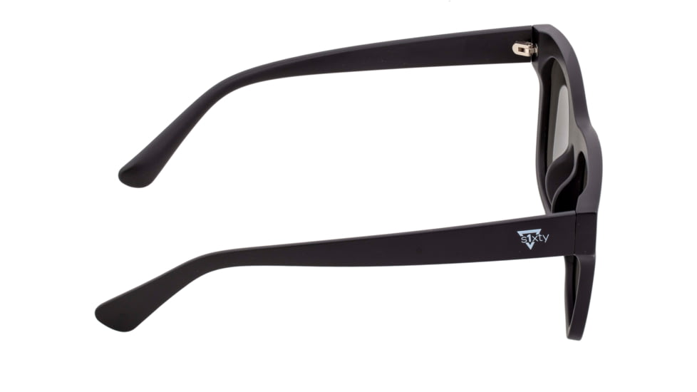 Sixty One Sunglasses Delos Polarized Sunglasses - Unisex, Black/Black, One Size, SIXS112BK