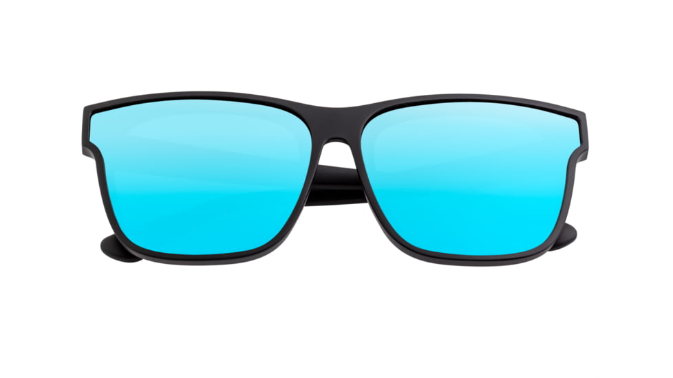 Sixty One Sunglasses Delos Polarized Sunglasses - Unisex, Black/Blue, One Size, SIXS112BL